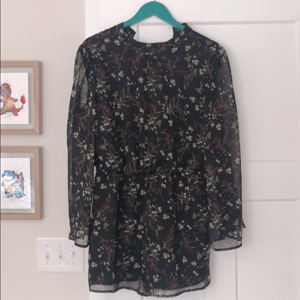 BB Dakota floral romper